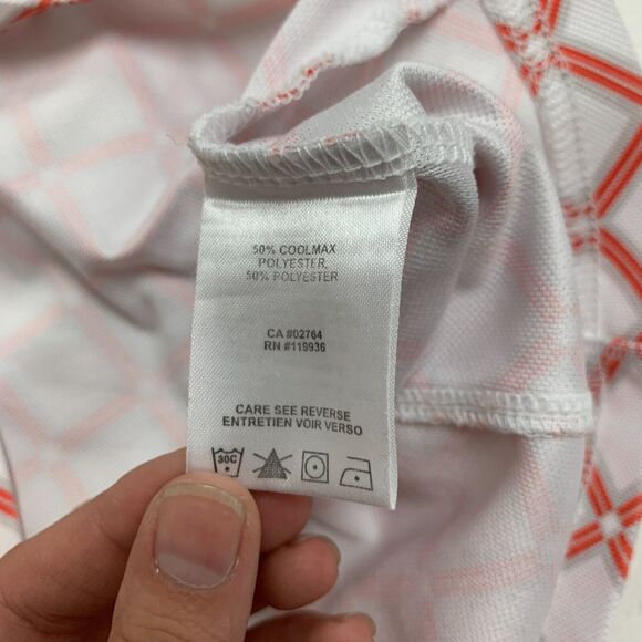 NVO Nivo Sport Polo Tank Womens L Large 1/4 Zip Sleeveless Collar Athletic Shirt - Picture 9 of 11